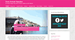 Desktop Screenshot of doris-nasution.net